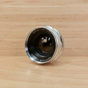 Voigtlander Septon 50mm f/2 Lens / DKL Mount Bessamatic / West Germany / Prime
